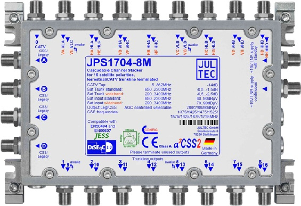 Jultec JPS1704-8M