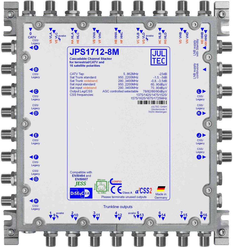 Jultec JPS1712-8M