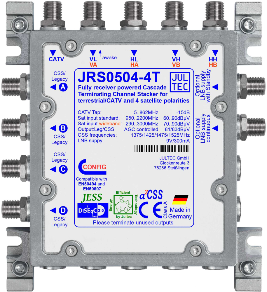 Jultec JRS0504-4T