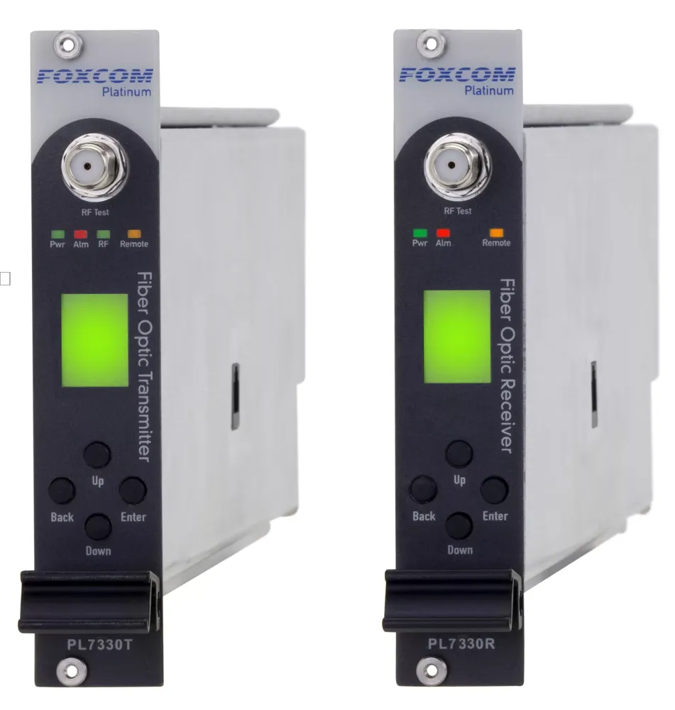 Foxcom PL7330R16 IF Fiber 70/140 MHz Optic Link