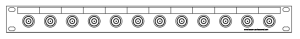 N-12-fach Patchpanel-1HE