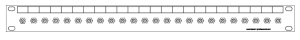 SMA-24-fach Patchpanel-1HE