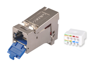 xs500 Kupfermodul  Kategorie 6A, Keystone