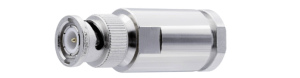 Low Loss 400 BNC connecteur mâle (à serrer)